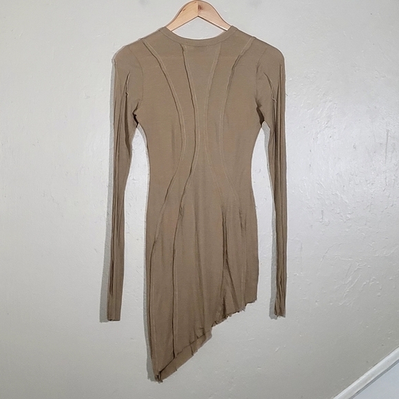 SAMI MIRO VINTAGE Inside-Out Seams Fitted Dress - Picture 4 of 10